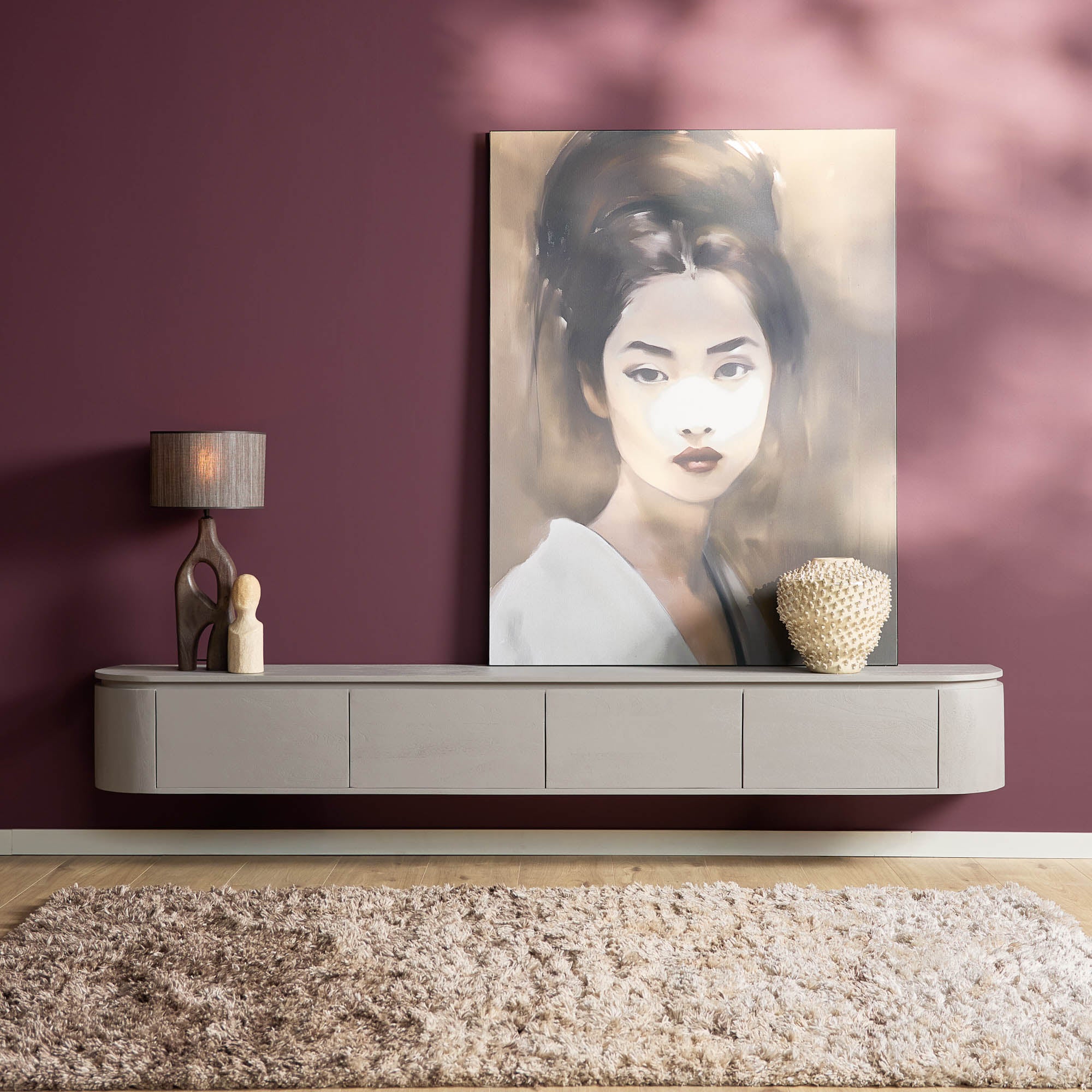 TV-Schrank Excellent Taupe | 240 cm