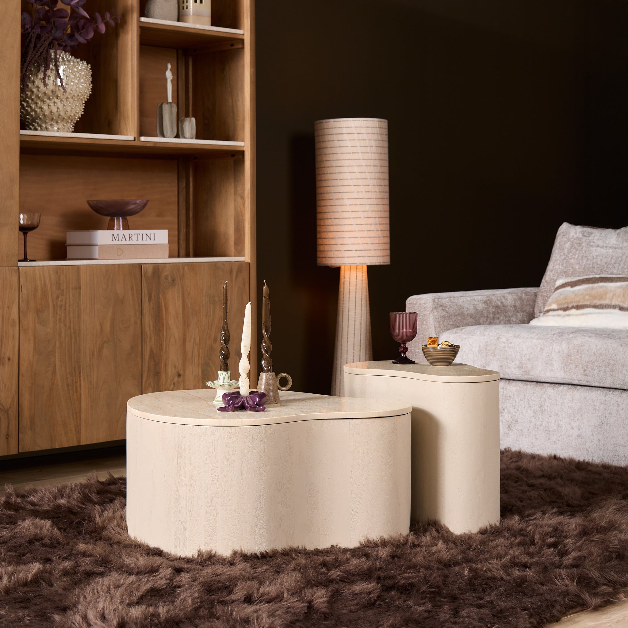 Couchtisch Lora | 77 cm | Sand