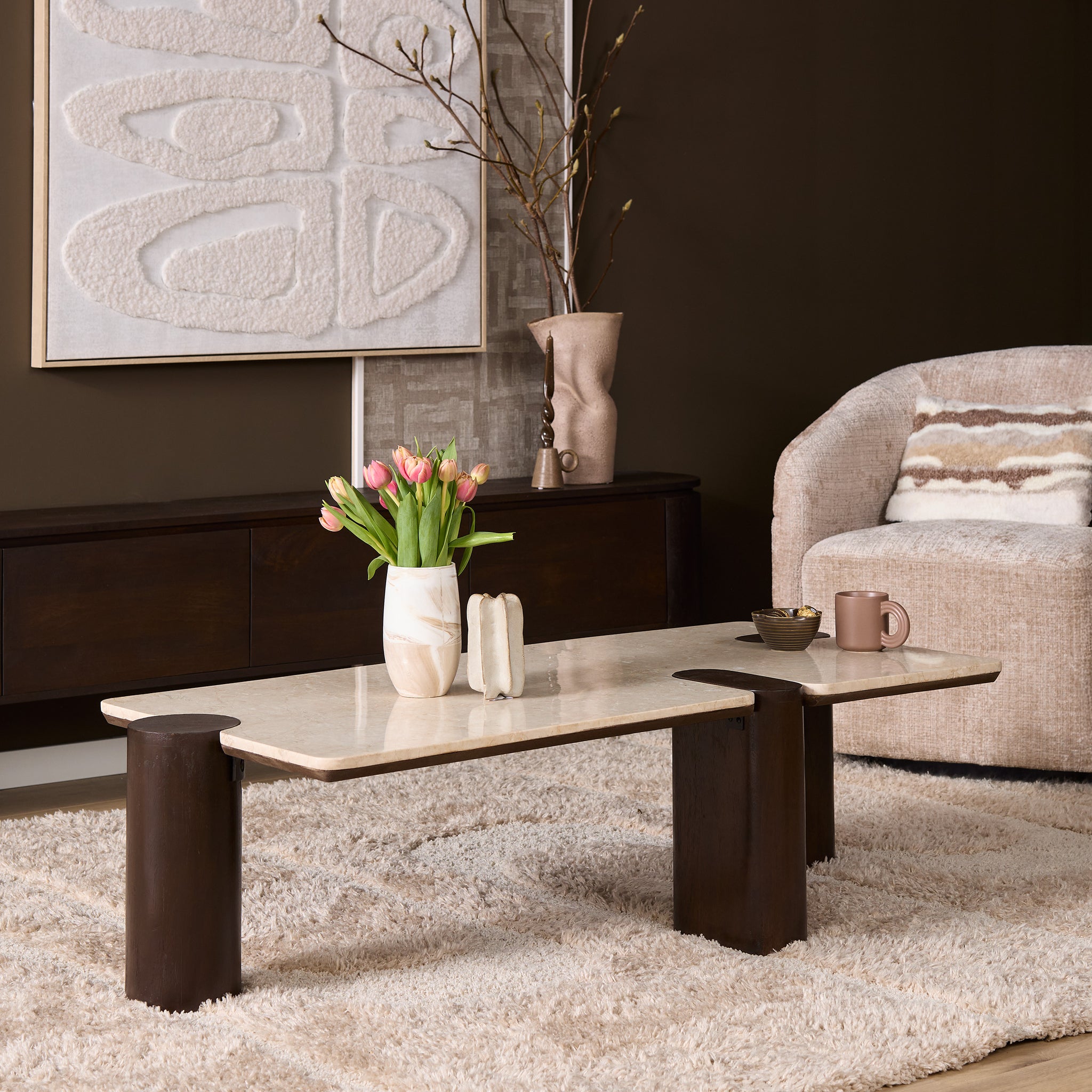 Couchtisch Maeve | 128 cm