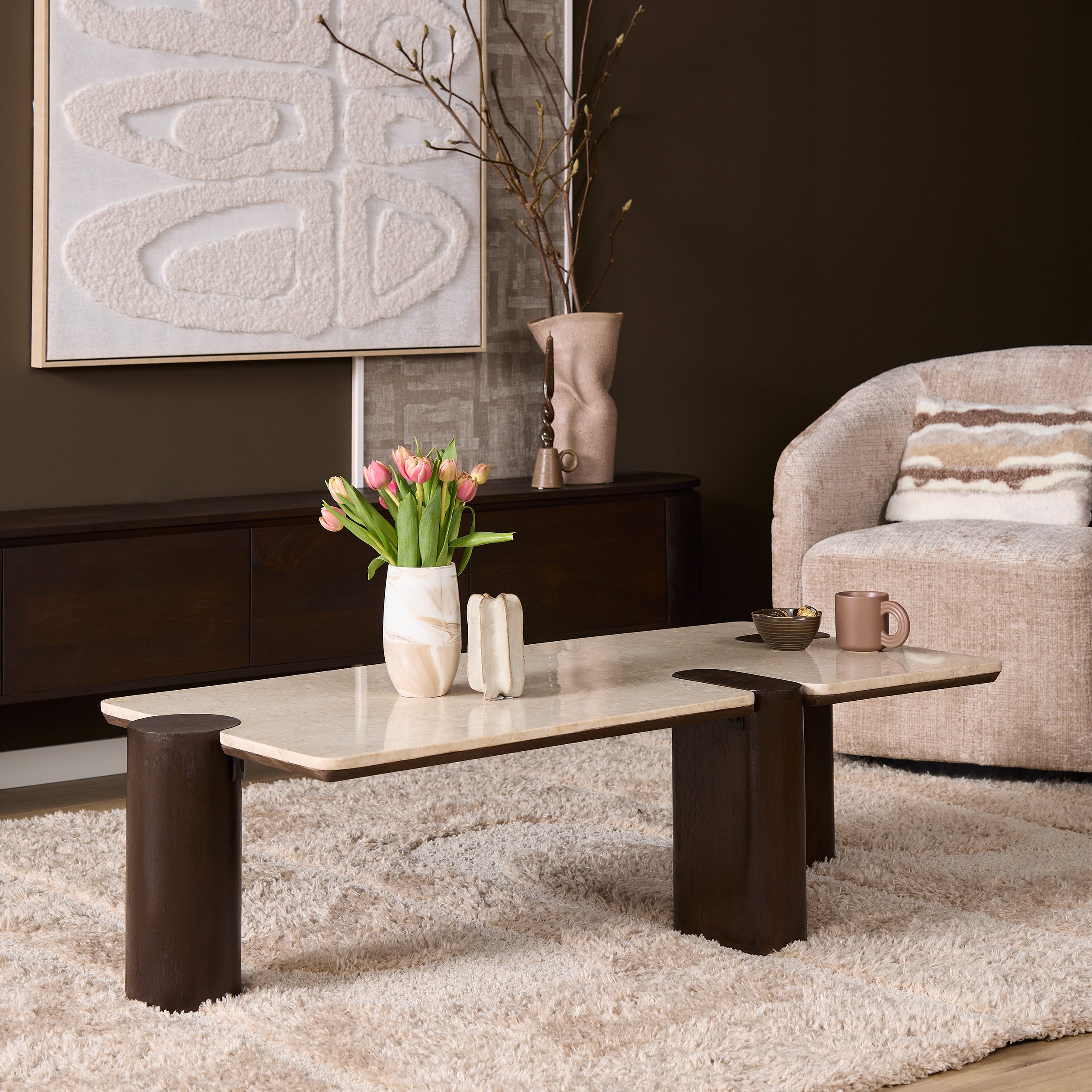 Couchtisch Maeve | 128 cm