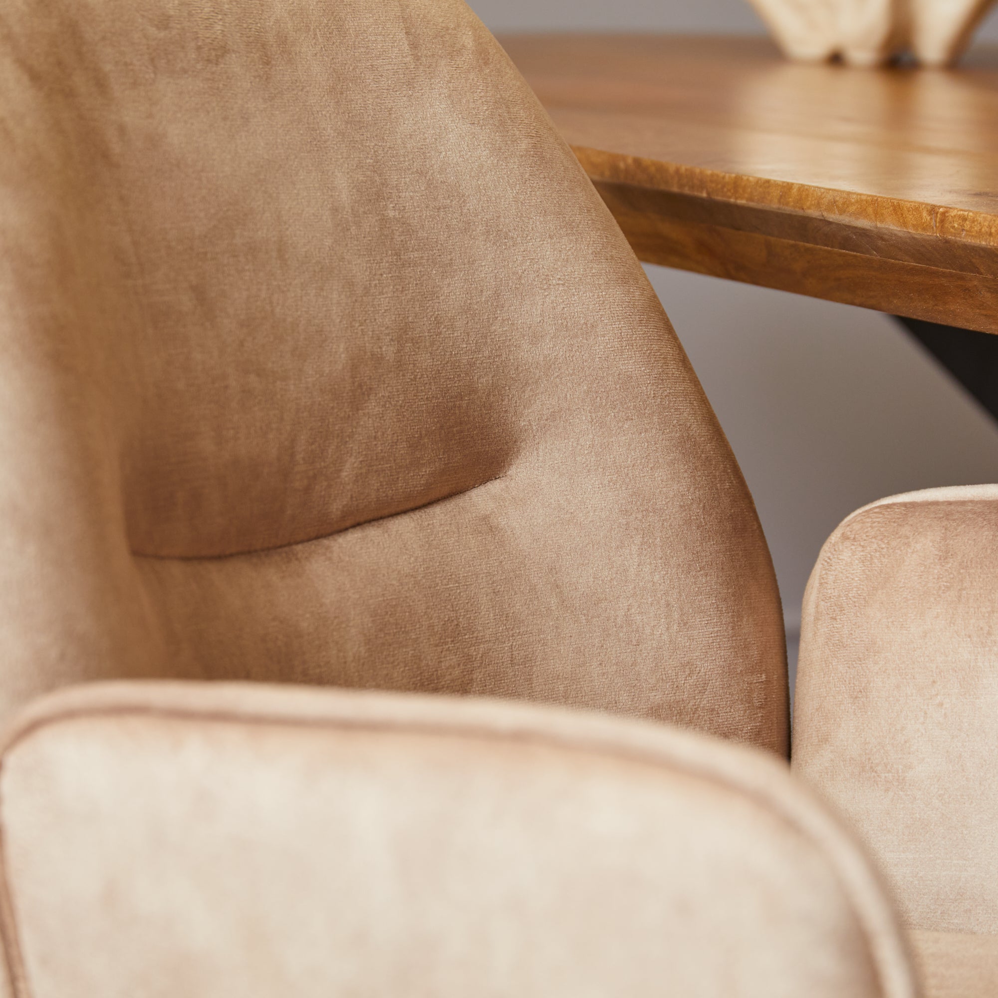 Esszimmerstuhl Oli| Beige (2er-Set)