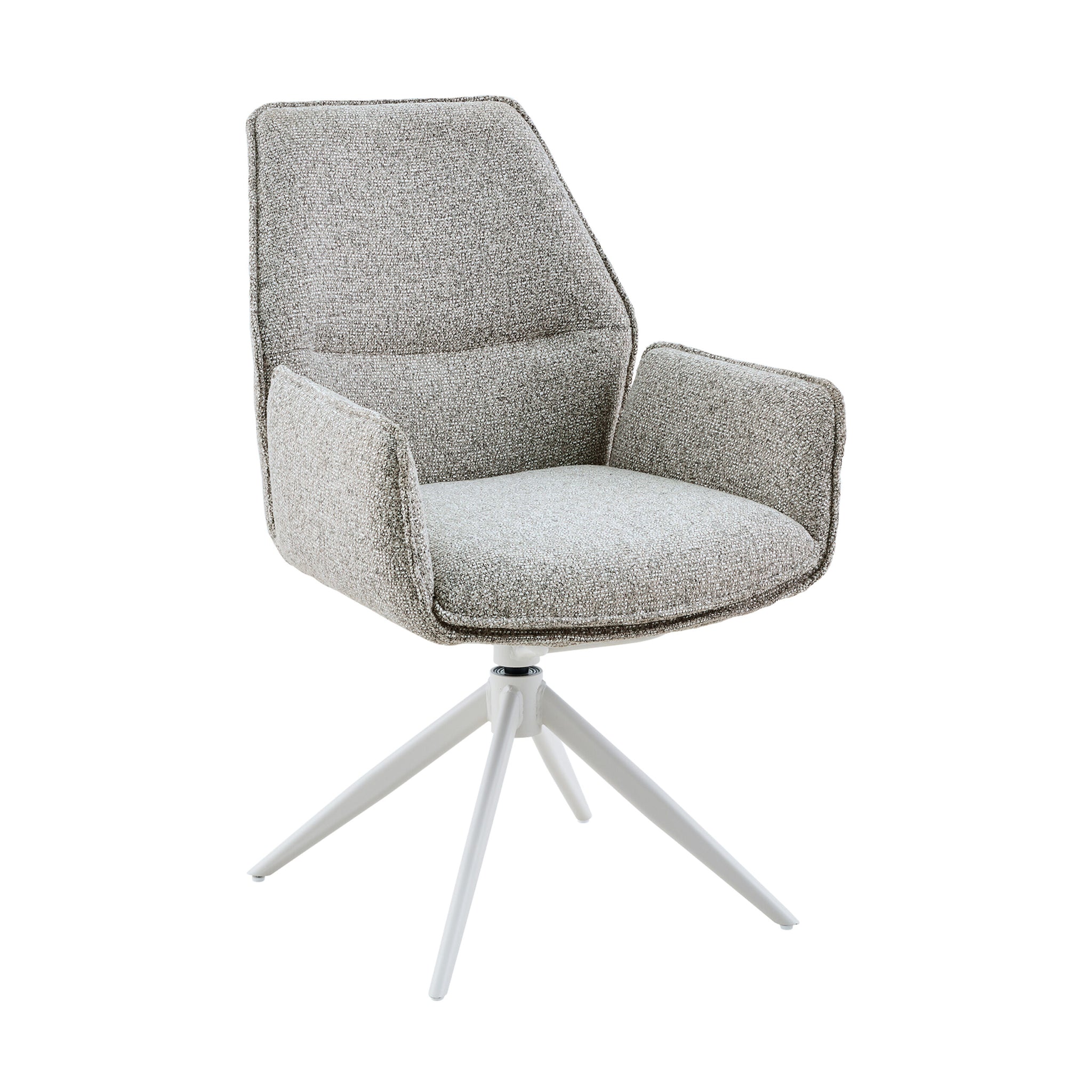 Esszimmerstuhl Hera | Beige | Mit Armlehne