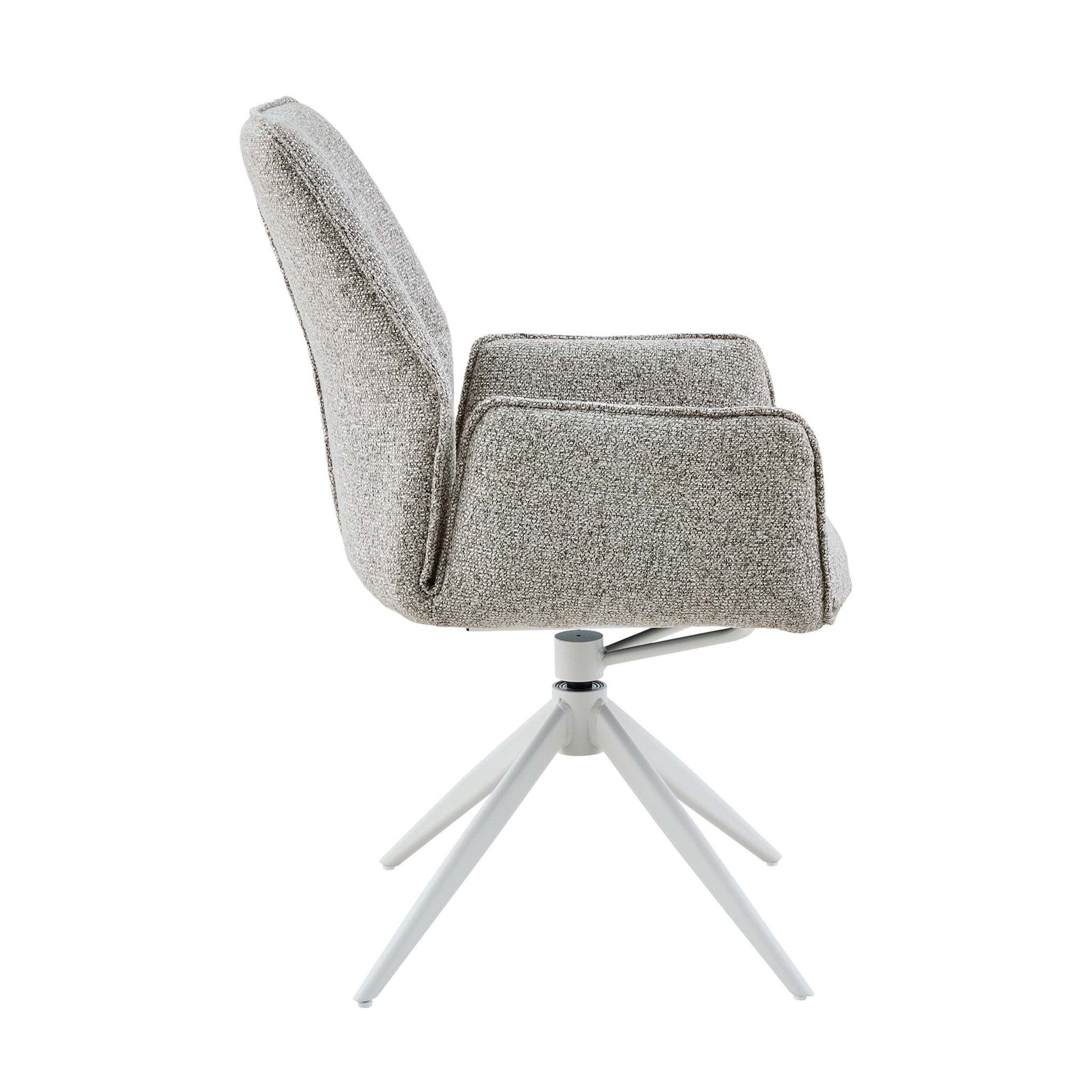 Esszimmerstuhl Hera | Beige | Mit Armlehne