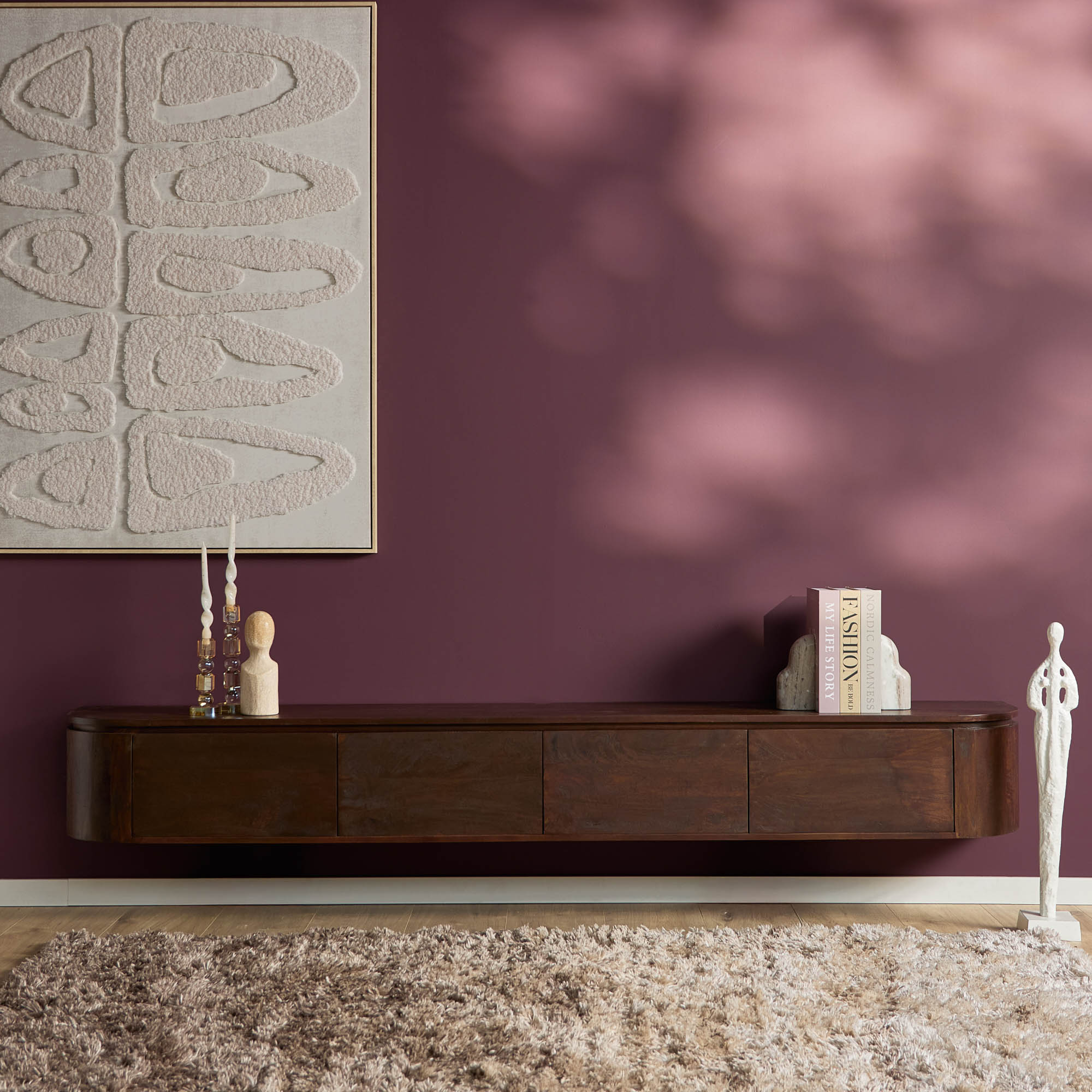 TV-Möbel Excellent Braun | 240 cm