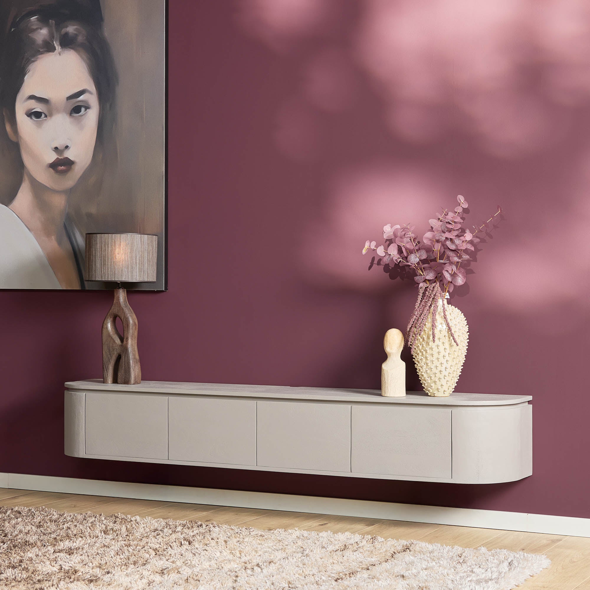 Tv-Möbel Excellent Taupe | 200 cm