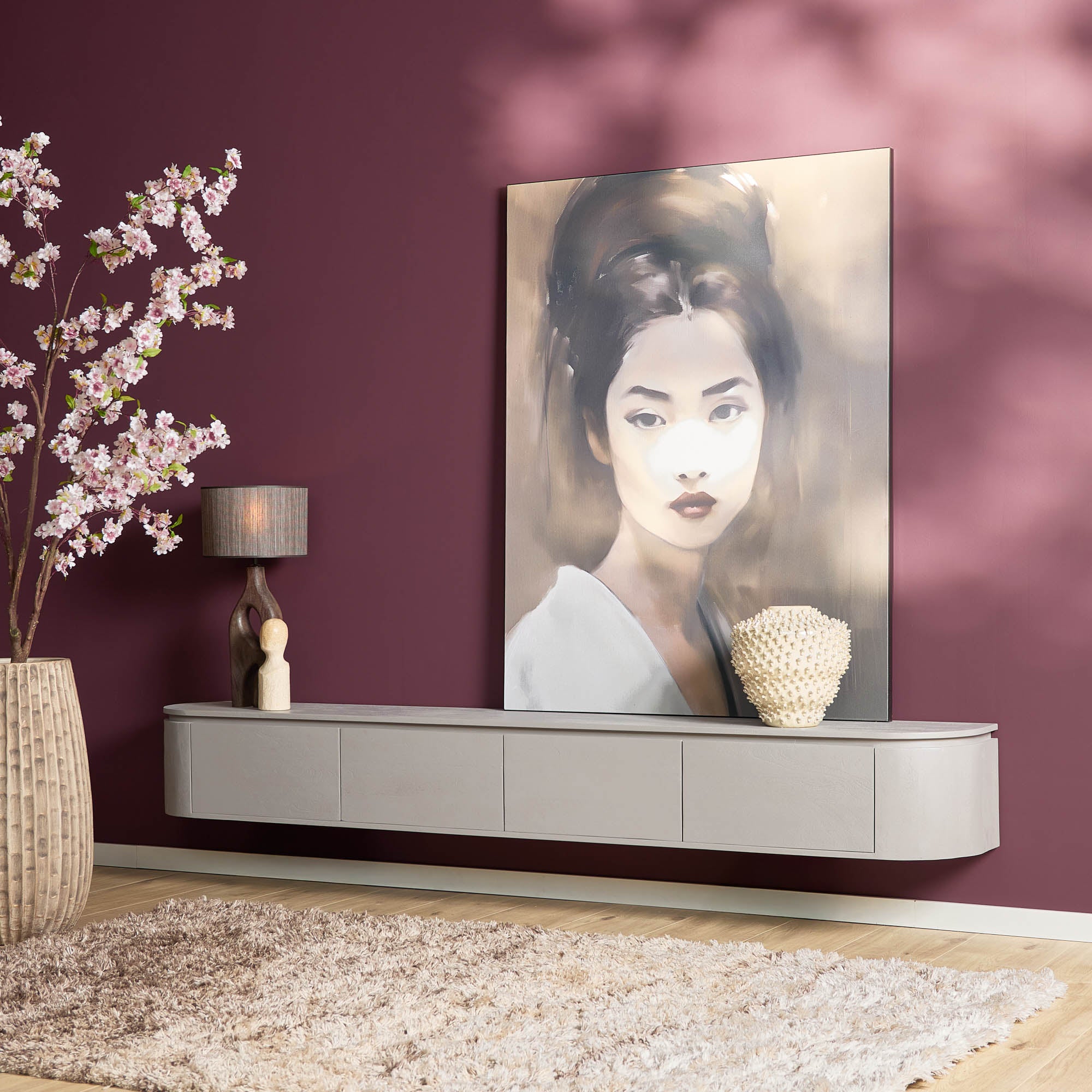 TV-Schrank Excellent Taupe | 240 cm
