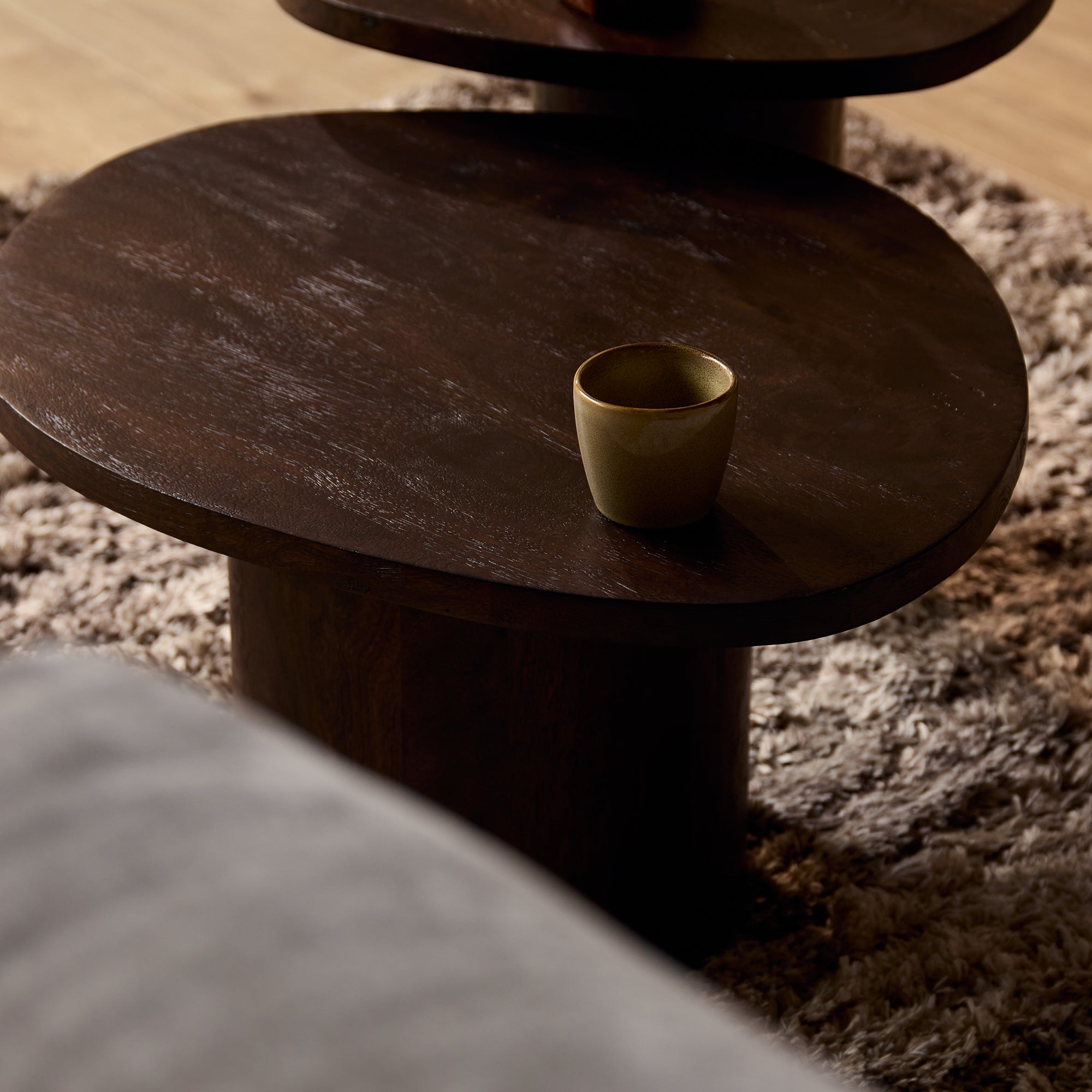 Couchtisch Mirre | Braun | Set von 2